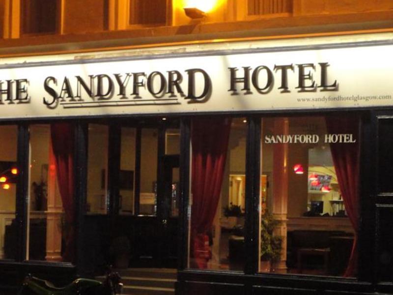 Sandyford Hotel Glasgow Buitenkant foto